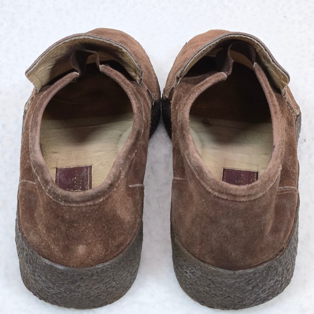 Vintage Lord Bacher Men's‎ Suede Chukka Loafers Size 7.5(40) Made in Italy - Picture 11 of 12